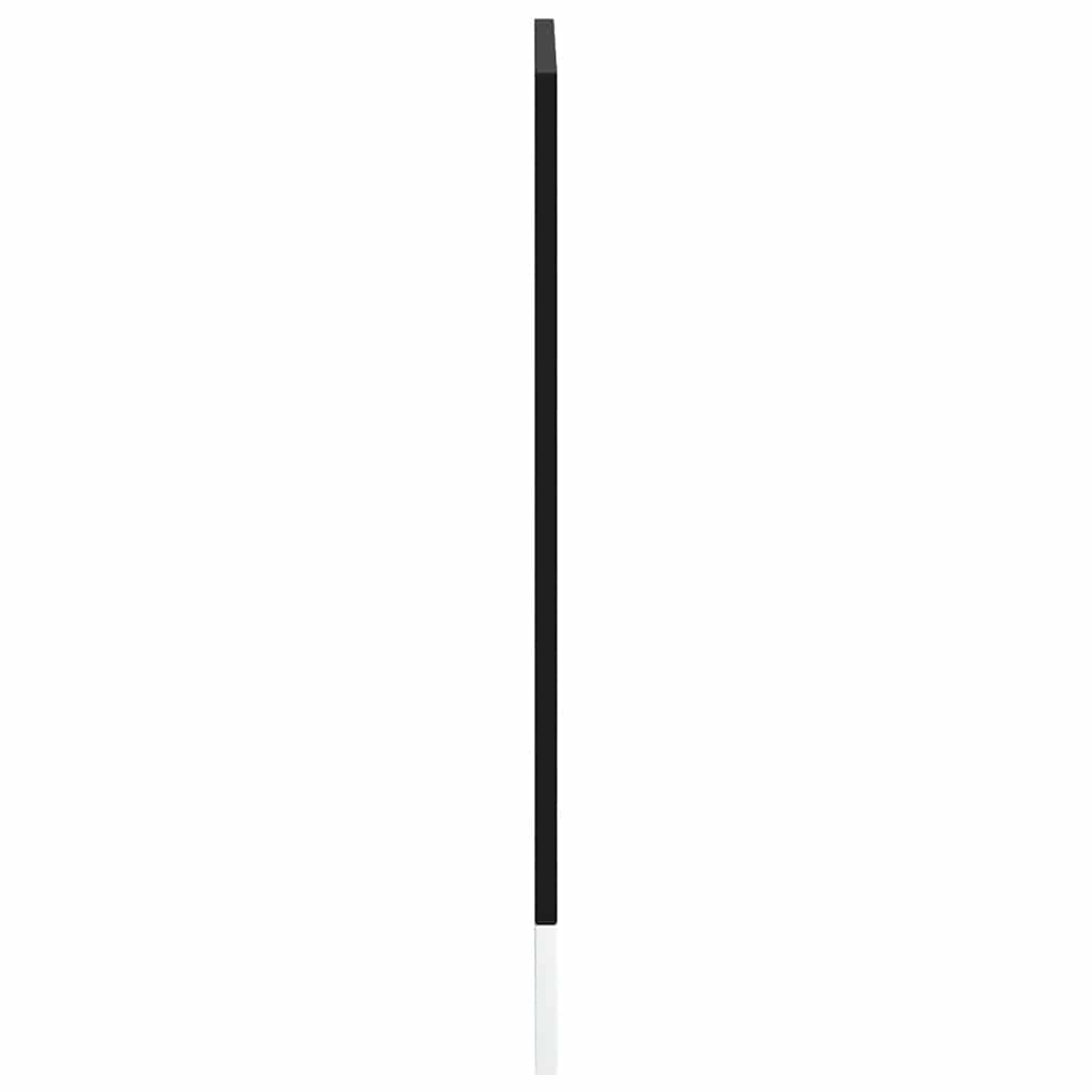Dishwasher Panel Kalmar Black 60x1.5x57 cm Engineered Wood
