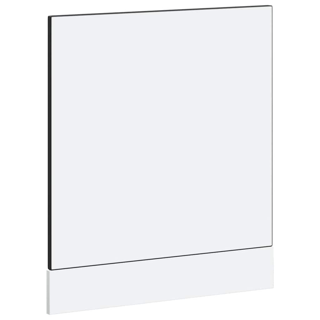 Dishwasher Panel Kalmar Black 60x1.5x57 cm Engineered Wood