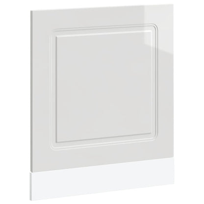 Dishwasher Panel Kalmar High Gloss White 60x1.5x57 cm Engineered Wood