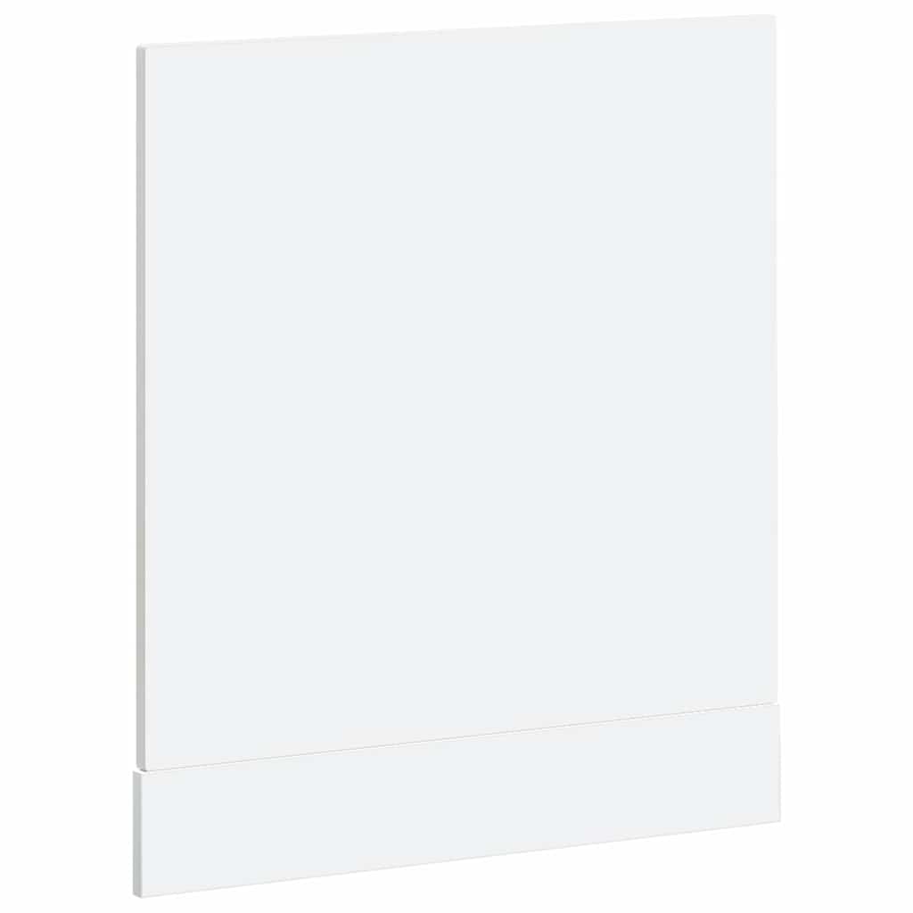 Dishwasher Panel Kalmar High Gloss White 60x1.5x57 cm Engineered Wood