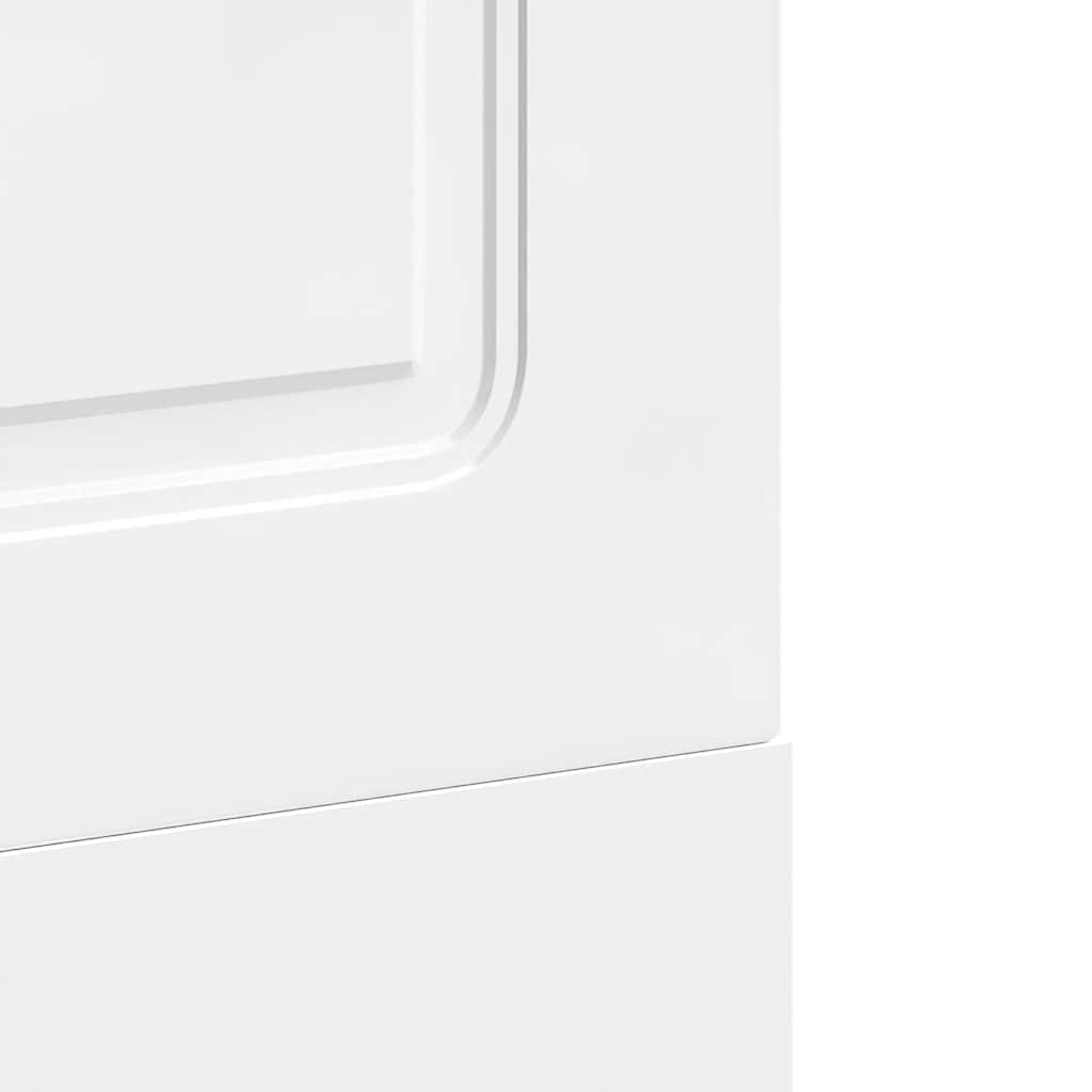 Dishwasher Panel Kalmar High Gloss White 60x1.5x57 cm Engineered Wood