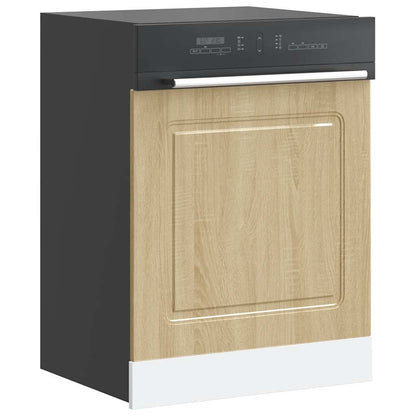 Dishwasher Panel Kalmar Sonoma Oak 60x1.5x57 cm Engineered Wood