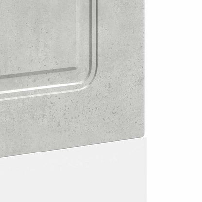 Dishwasher Panel Kalmar Concrete Grey 60x1.5x57 cm Engineered Wood