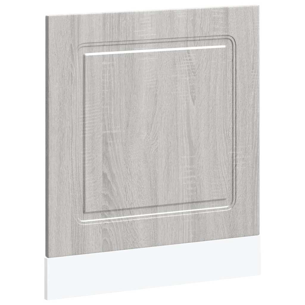 Dishwasher Panel Kalmar Grey Sonoma 60x1.5x57 cm Engineered Wood