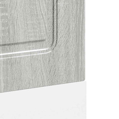 Dishwasher Panel Kalmar Grey Sonoma 60x1.5x57 cm Engineered Wood