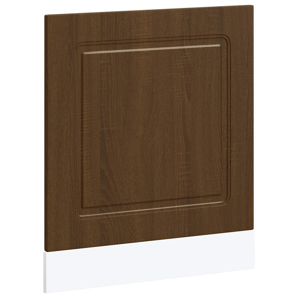 Dishwasher Panel Kalmar Brown Oak 60x1.5x57 cm Engineered Wood