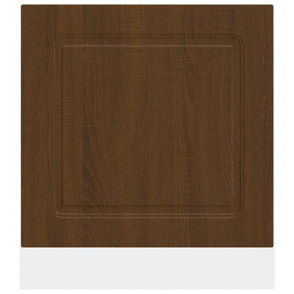 Dishwasher Panel Kalmar Brown Oak 60x1.5x57 cm Engineered Wood
