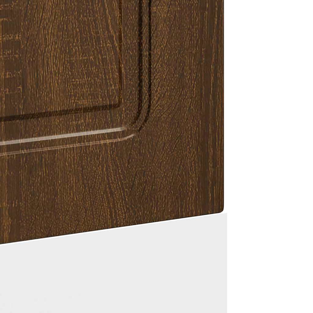 Dishwasher Panel Kalmar Brown Oak 60x1.5x57 cm Engineered Wood