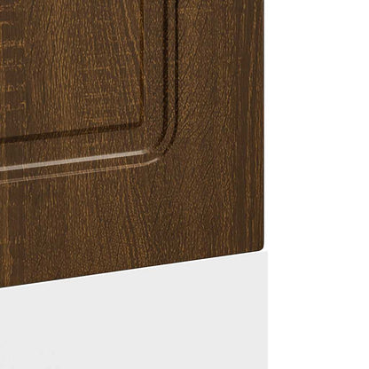 Dishwasher Panel Kalmar Brown Oak 60x1.5x57 cm Engineered Wood