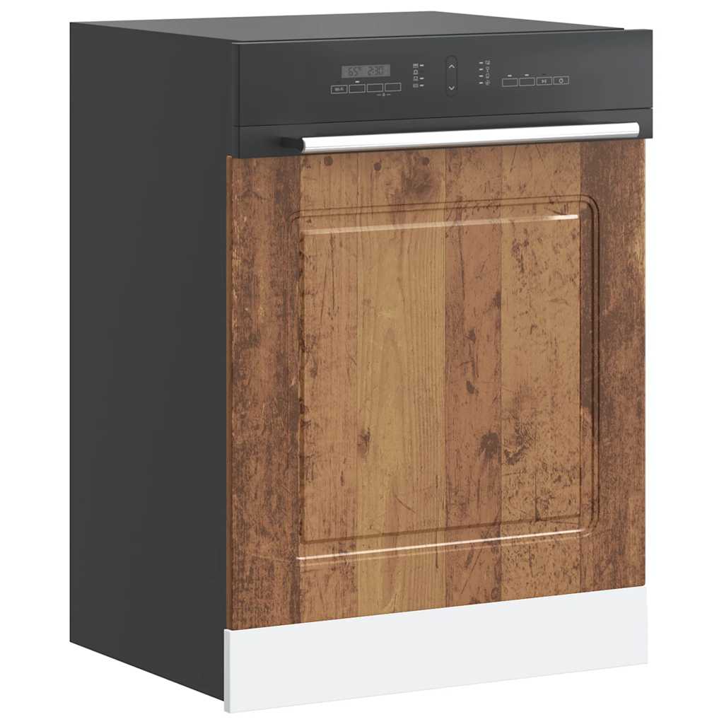 Dishwasher Panel Kalmar Old Wood 60x1.5x57 cm Engineered Wood