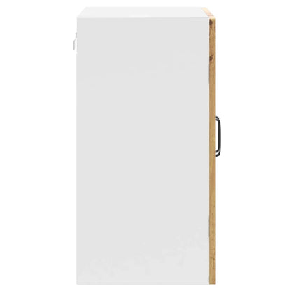 Kitchen Wall Cabinet with Glass Door Kalmar Artisan Oak Engineered Wood