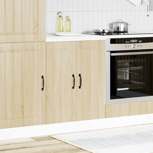 Sink Base Cabinet "Lucca" Sonoma Oak Engineered Wood