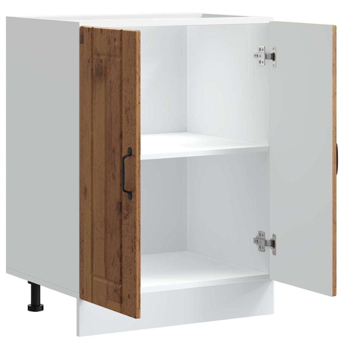 Sink Base Cabinet "Lucca" Old Wood Engineered Wood