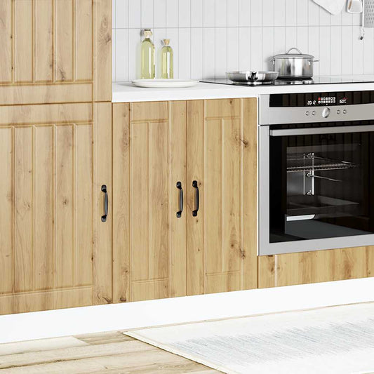 Sink Base Cabinet "Lucca" Artisan Oak Engineered Wood