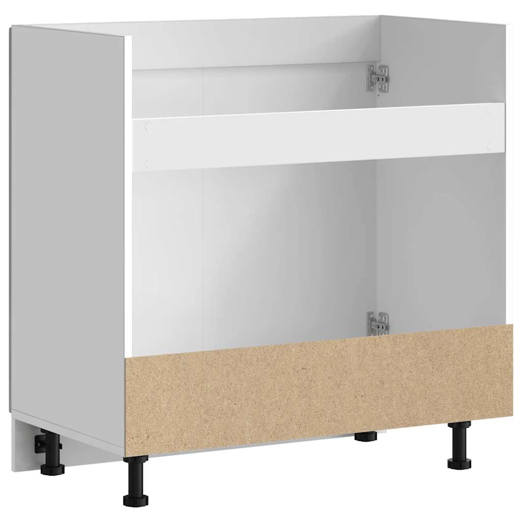 Sink Base Cabinet "Lucca" Concrete Grey Engineered Wood