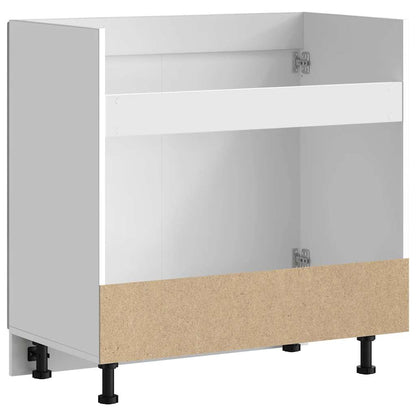 Sink Base Cabinet "Lucca" Concrete Grey Engineered Wood