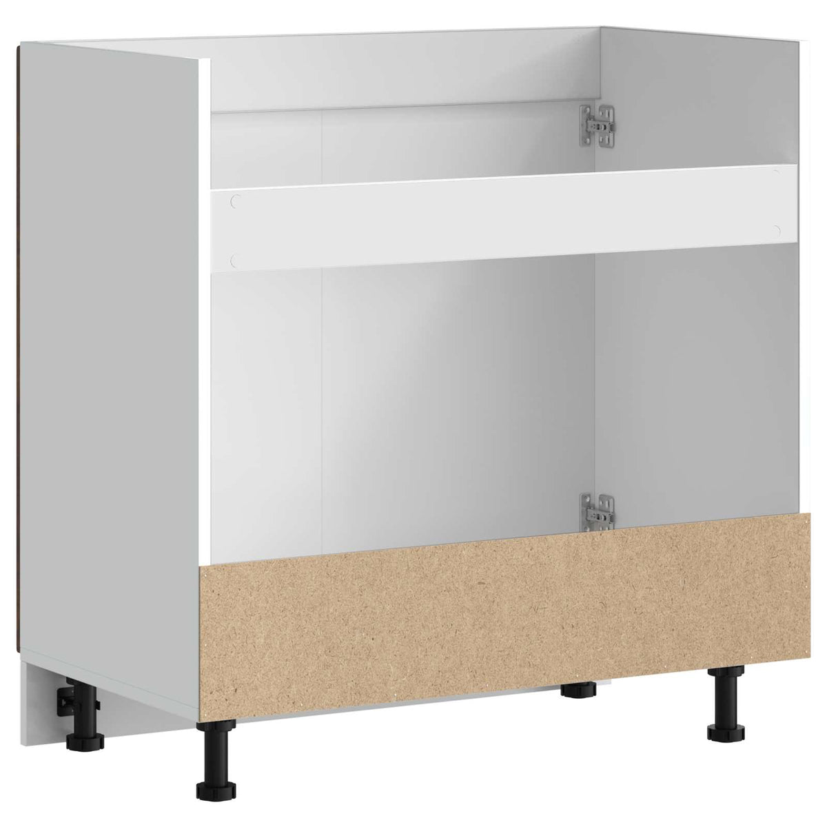 Sink Base Cabinet "Lucca" Smoked Oak Engineered Wood