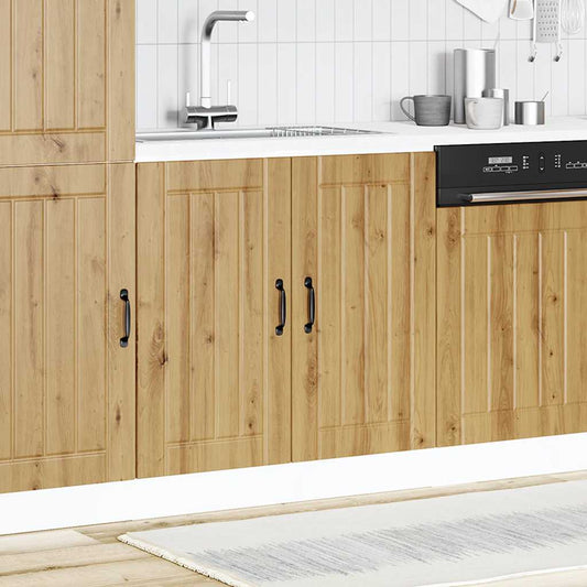 Sink Base Cabinet "Lucca" Artisan Oak Engineered Wood