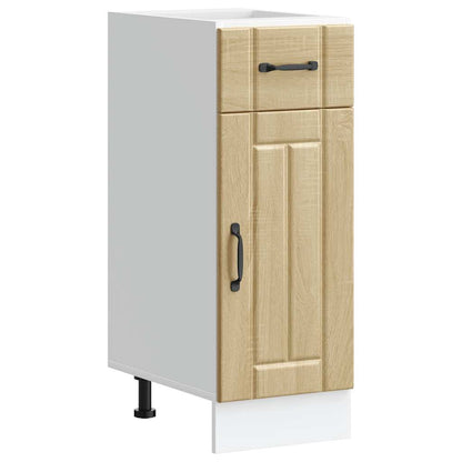 Kitchen Base Cabinet Lucca Sonoma Oak Engineered Wood