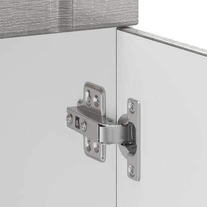 Kitchen Base Cabinet "Lucca" Grey Sonoma Engineered Wood