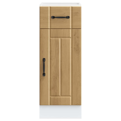 Kitchen Base Cabinet Lucca Artisan Oak Engineered Wood