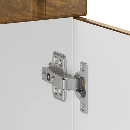 Kitchen Base Cabinet "Lucca" Smoked Oak Engineered Wood