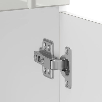 Kitchen Base Cabinet Lucca High Gloss White Engineered Wood