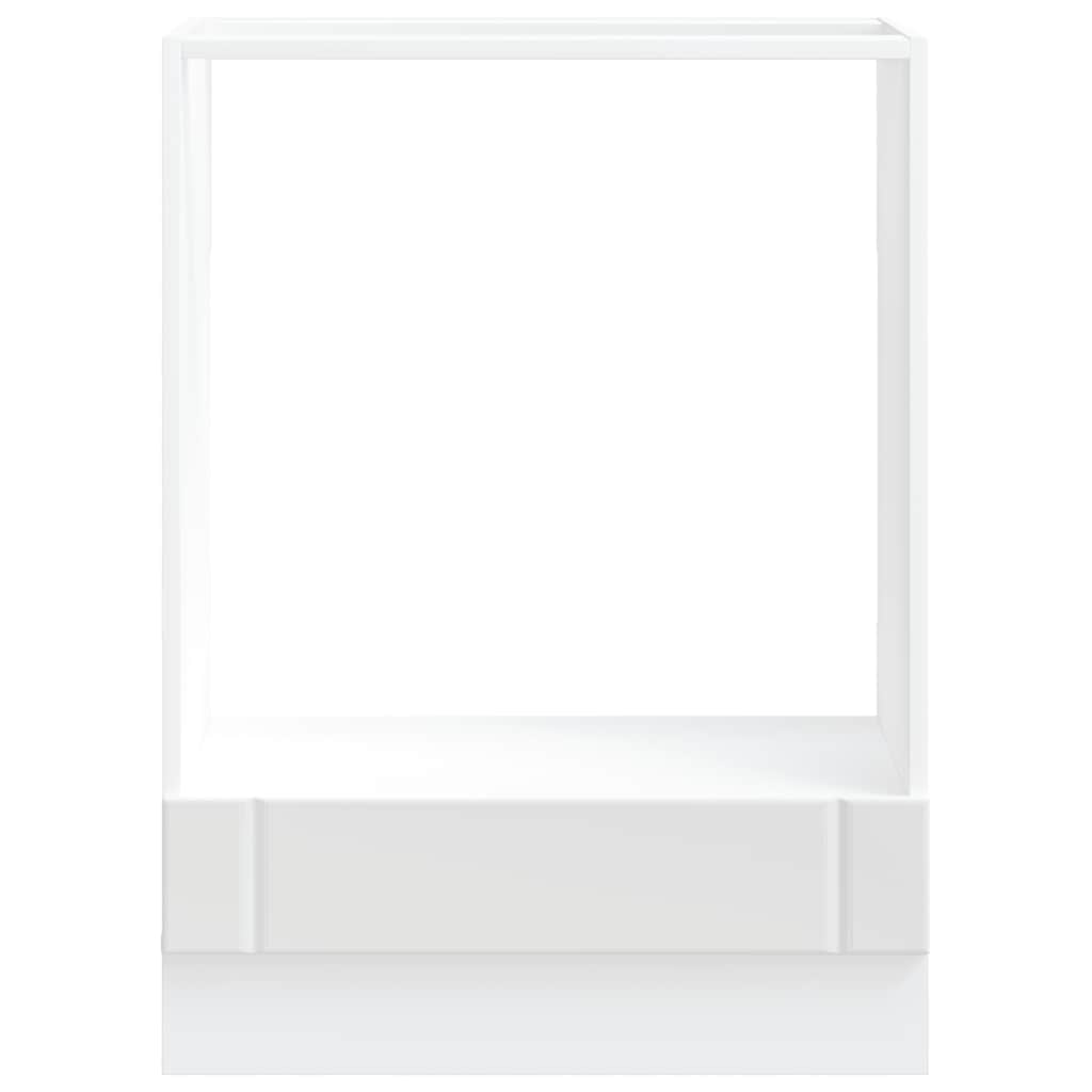 Oven Cabinet Lucca White Engineered Wood