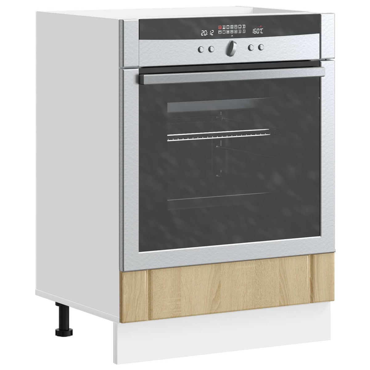Oven Cabinet "Lucca" Sonoma Oak Engineered Wood