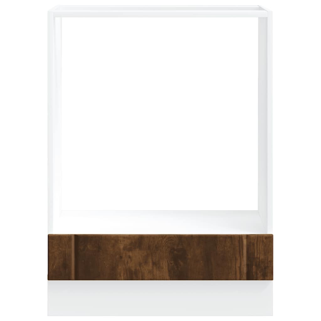 Oven Cabinet Lucca Smoked Oak Engineered Wood