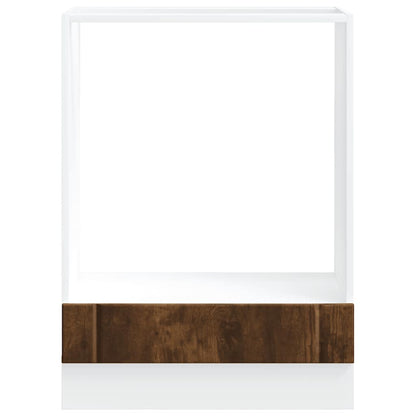 Oven Cabinet Lucca Smoked Oak Engineered Wood