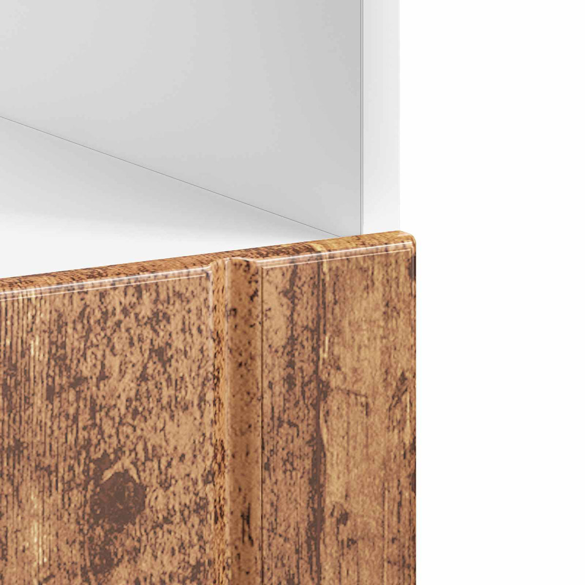 Oven Cabinet "Lucca" Old Wood Engineered Wood