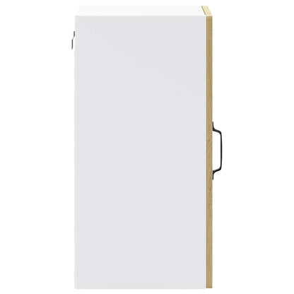 Kitchen Wall Cabinet with Glass Door "Lucca" Sonoma Oak
