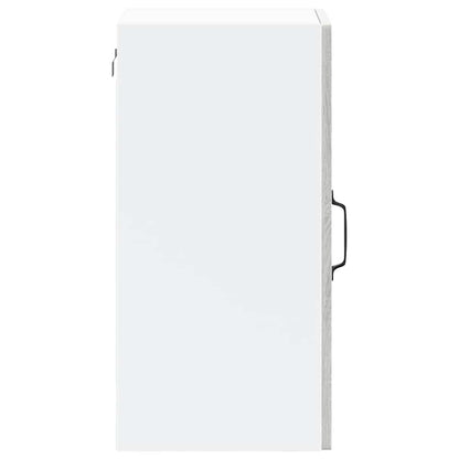 Kitchen Wall Cabinet with Glass Door "Lucca" Grey Sonoma