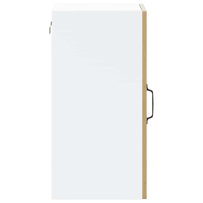 Kitchen Wall Cabinet with Glass Door "Lucca" Artisan Oak