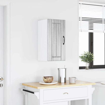 Kitchen Wall Cabinet Lucca Grey Sonoma Engineered Wood