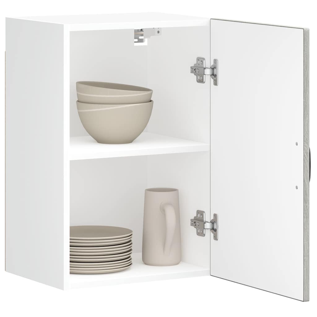 Kitchen Wall Cabinet Lucca Grey Sonoma Engineered Wood