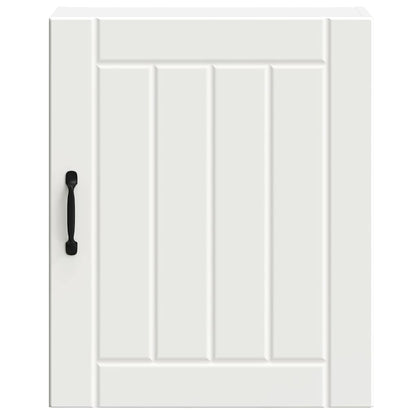 Kitchen Wall Cabinets 2 pcs Lucca White Engineered Wood