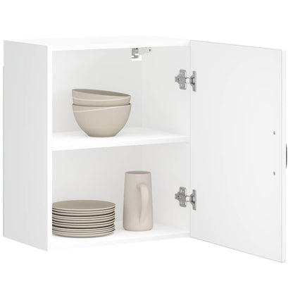 Kitchen Wall Cabinets 2 pcs Lucca White Engineered Wood