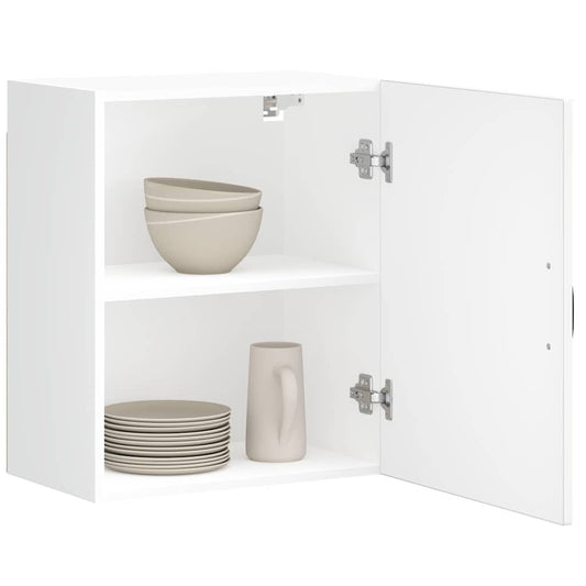 Kitchen Wall Cabinets 2 pcs Lucca White Engineered Wood