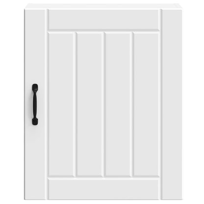 Kitchen Wall Cabinets 2 pcs Lucca White Engineered Wood