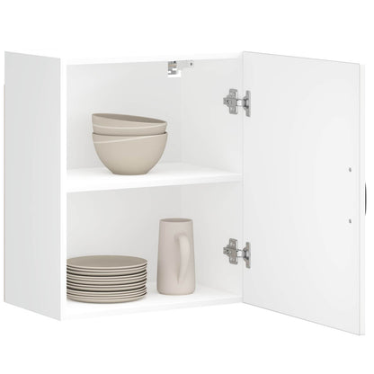 Kitchen Wall Cabinets 2 pcs Lucca White Engineered Wood