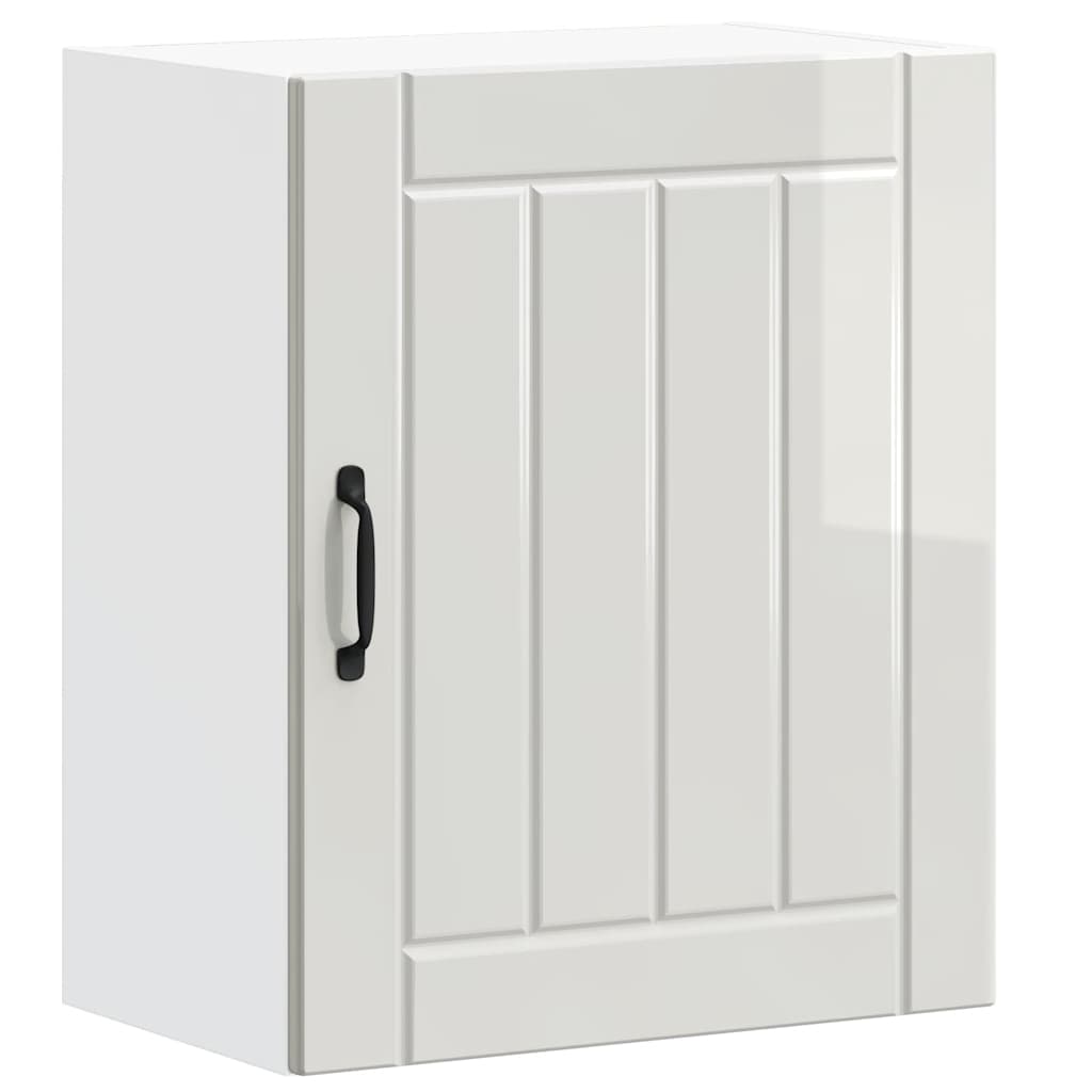 Kitchen Wall Cabinets 2 pcs "Lucca" High Gloss White