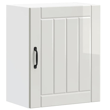 Kitchen Wall Cabinets 2 pcs "Lucca" High Gloss White