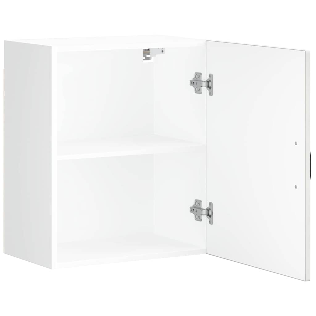 Kitchen Wall Cabinets 2 pcs Lucca High Gloss White Engineered Wood