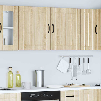 Kitchen Wall Cabinets 2 pcs Lucca Sonoma Oak Engineered Wood