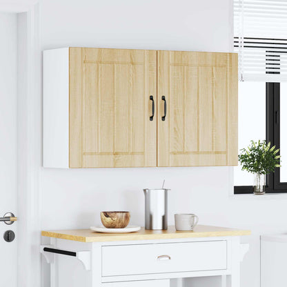 Kitchen Wall Cabinets 2 pcs Lucca Sonoma Oak Engineered Wood
