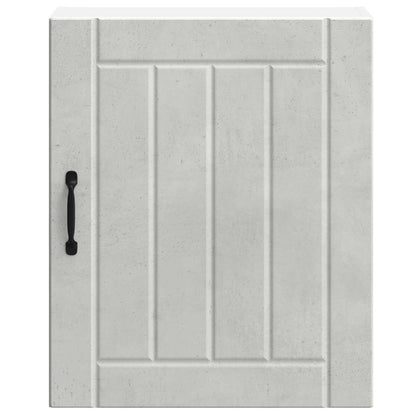 Kitchen Wall Cabinets 2 pcs Lucca Concrete Grey Engineered Wood