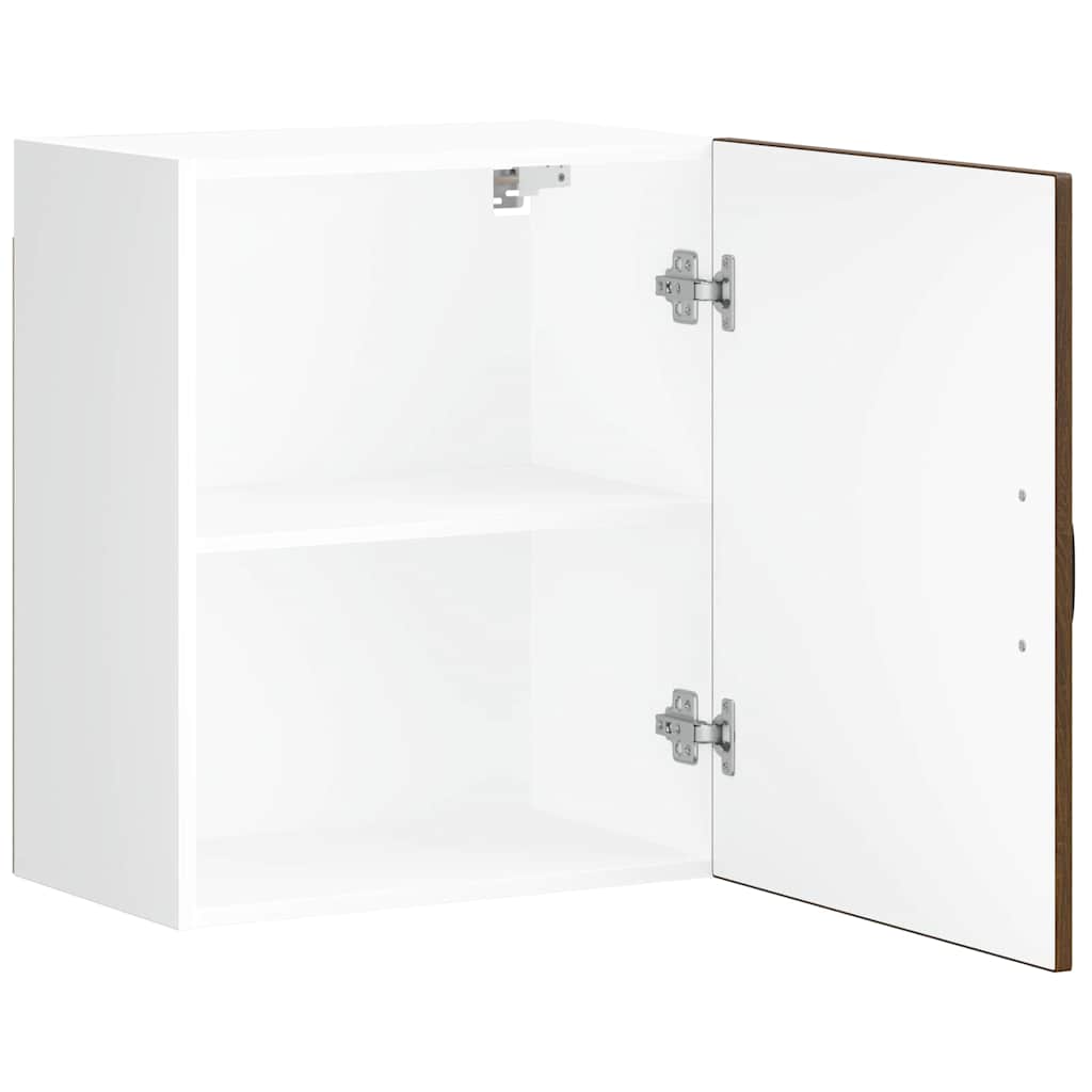 Kitchen Wall Cabinets 2 pcs Lucca Brown Oak Engineered Wood