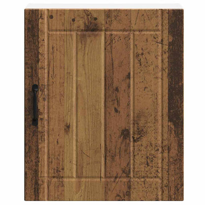 Kitchen Wall Cabinets 2 pcs Lucca Old Wood Engineered Wood